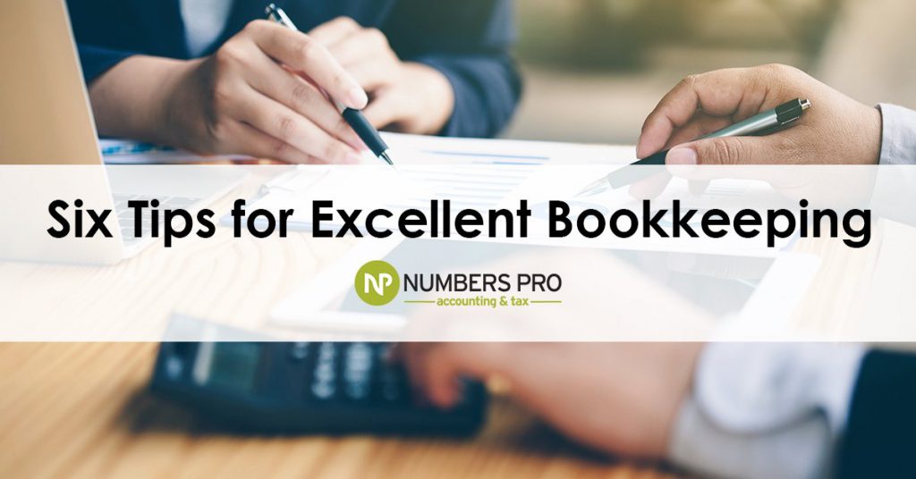 Excellent Bookkeeping Tips | Numbers Pro